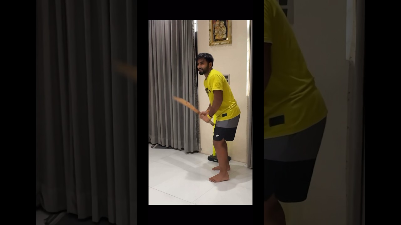 Playing Cricket At Home Gone Wrong